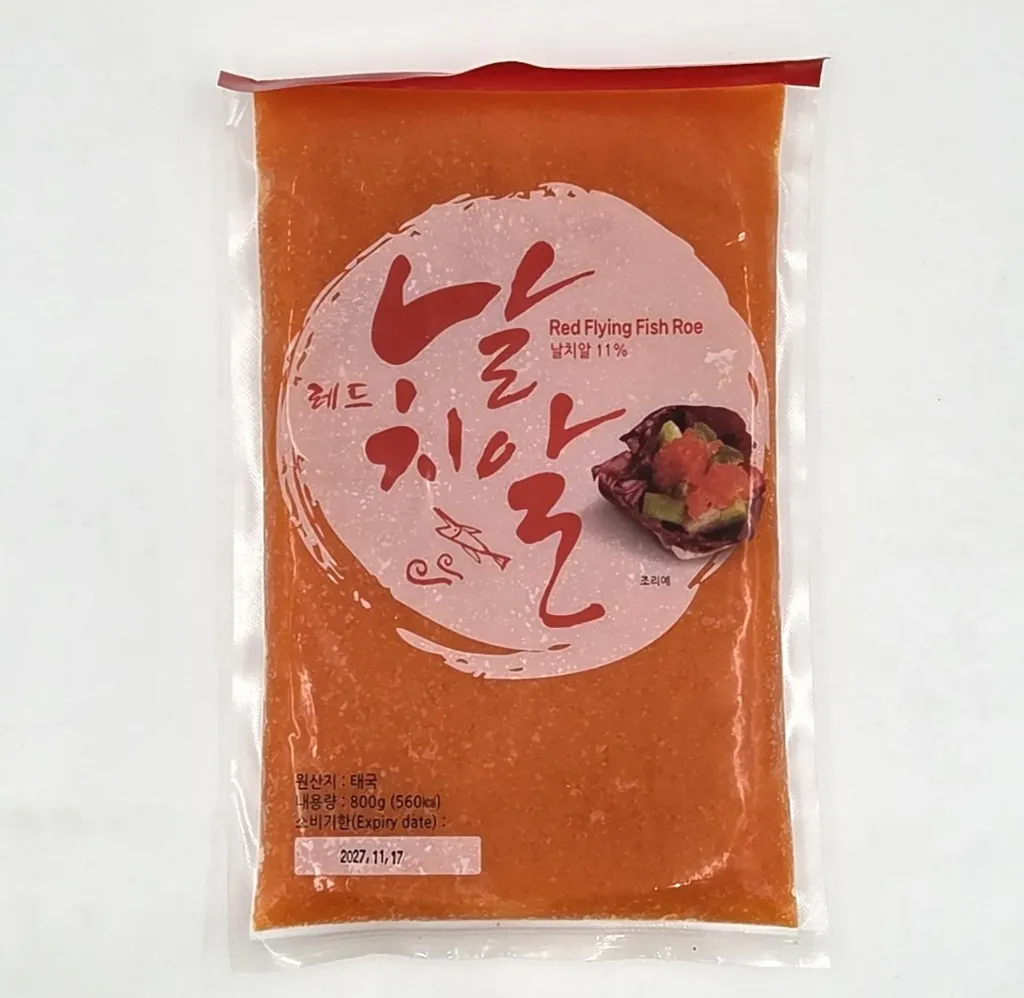 [10120] 날치알 레드 800(g)pack*20